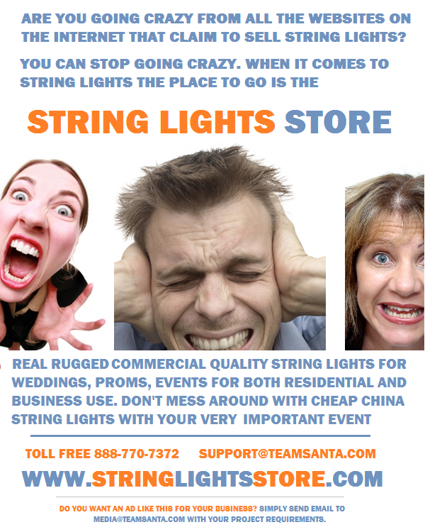 The Source For High Quality String Lights is Naturally The String Light Store
