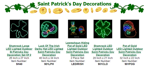 Irish Eyes Are Smiling Because It’s Time To Decorate For Saint Patrick’s Day