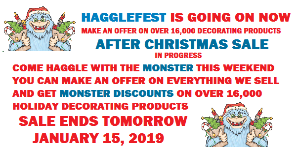 Monster After Christmas Sale Ends Tomorrow