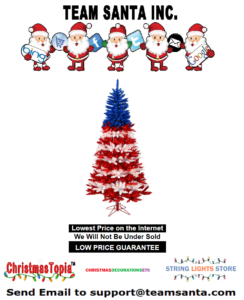 All American Prelit Artificial Christmas Tree Is Independent And Bipartisan