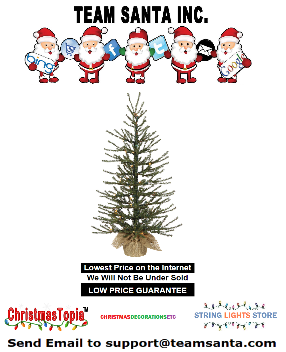 Small Pre-Decorated Christmas Trees Make a Terrific Fund Raising Idea 